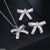 TPSH461 BYJ Baguette Bow Pendent Set - TPSH