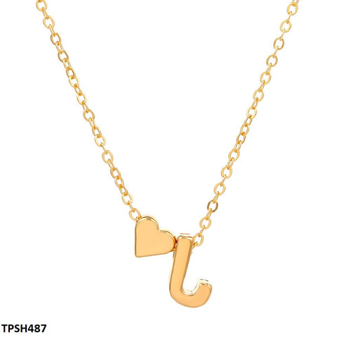 This TPSH487 QWN Alphabet Heart Pendent from TJ Wholesale Pakistan is a fashionable and artificial piece of jewelry that makes for a stylish fashion accessory. Made with high-quality materials, this elegant pendent is the perfect addition to any jewelry collection.