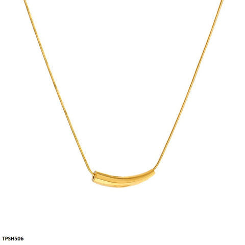 TPSH506 XST Plain Golden  Pendant - CPSH