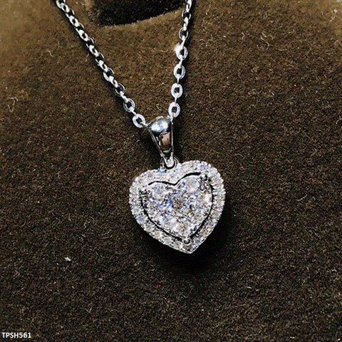 TPSH561 CSH Heart Pendent With Chain - TPSH