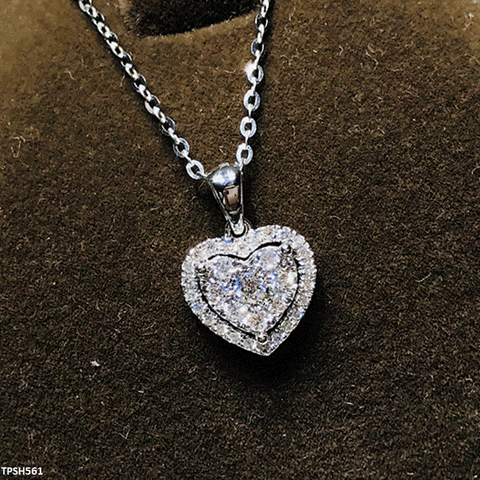 TPSH561 CSH Heart Pendent With Chain - TPSH