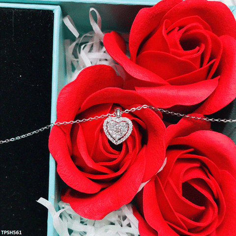 TPSH561 CSH Heart Pendent With Chain - TPSH