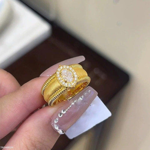 TRGH00159 KRL Double Oval Ring Adjustable - TRGH