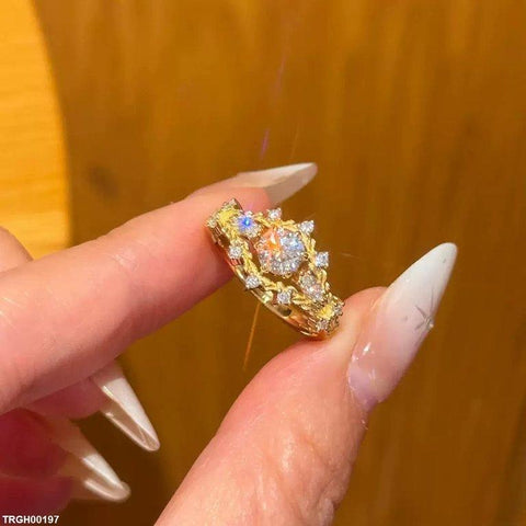 TRGH00197 BJF Flower Ring Adjustable - TRGH