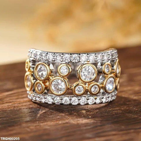 TRGH00205 CSH Round Stone Ring - TRGH