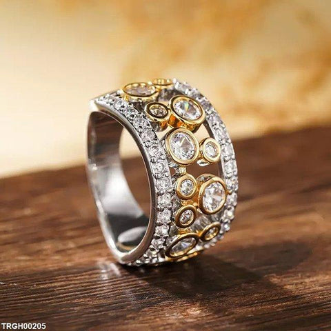 TRGH00205 CSH Round Stone Ring - TRGH