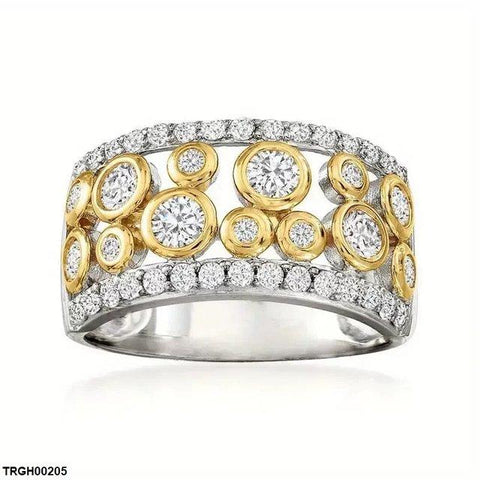 TRGH00205 CSH Round Stone Ring - TRGH