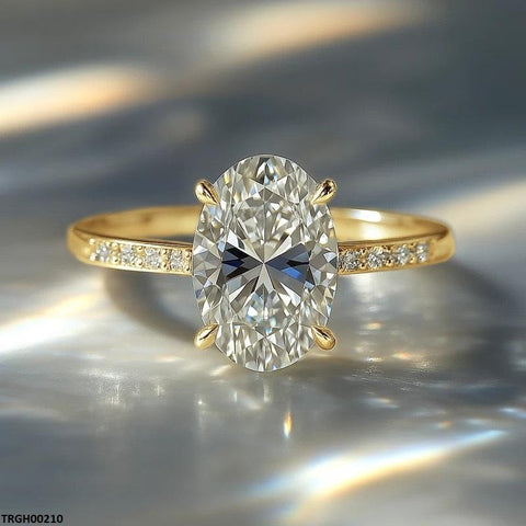 TRGH00210 CSH Oval Stone Ring - TRGH