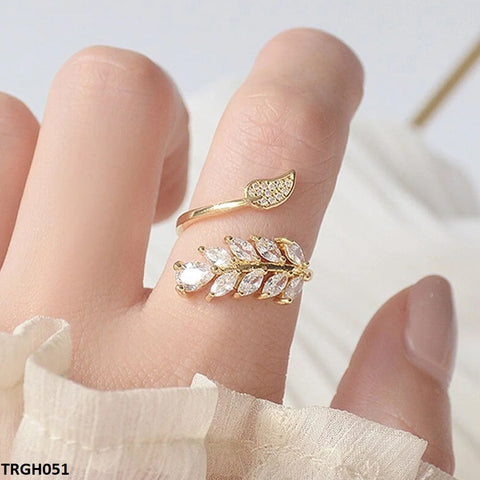 TRGH051 CSH Tier Leaf Ring - TRGH