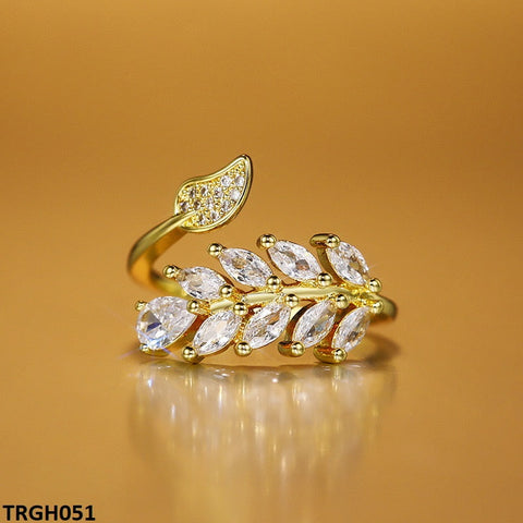 TRGH051 CSH Tier Leaf Ring - TRGH