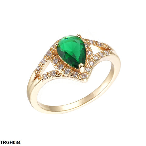 TRGH084 YLE Pear Layer Ring-TRGH