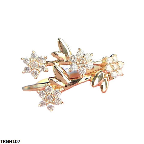 TRGH107 CSH Root Flower Ring - TRGH