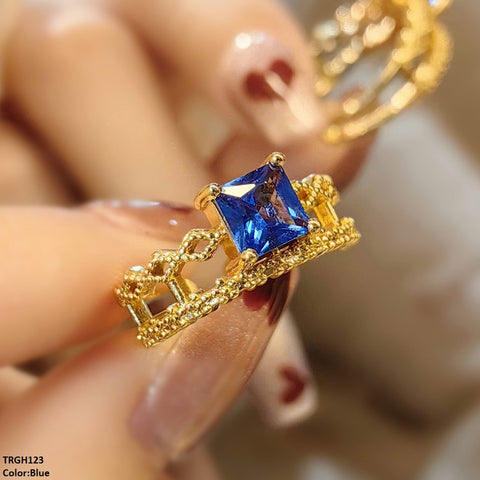 TRGH123 JJS Double Layer Square Ring Adjustable - TRGH