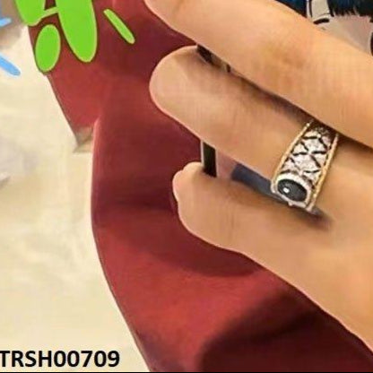 TRSH00709 CJD Oval Ring Adjustable -  TRSH