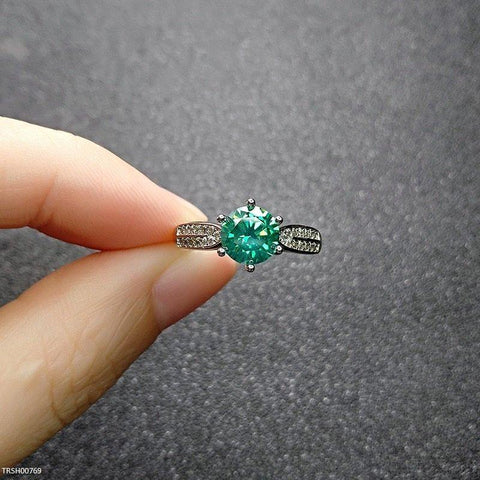 TRSH00769 GWH Imp Round Stone Ring - TRSH