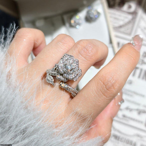 TRSH00803 KRL Flower Ring Adjustable - TRSH