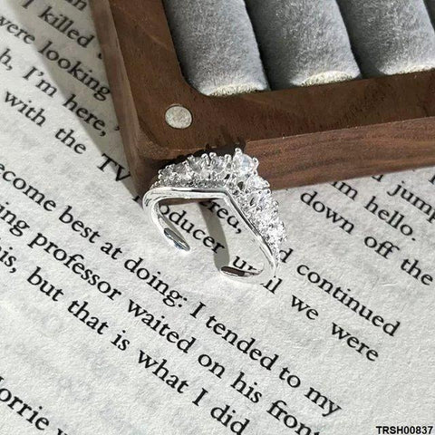 TRSH00837 SJS Crown Ring Adjustable - TRSH