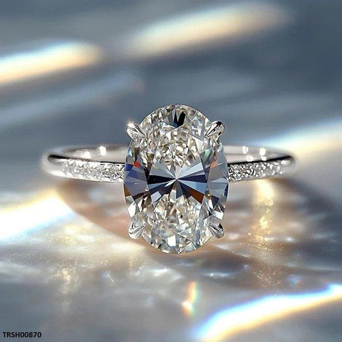 TRSH00870  CSH Oval Stone Ring - TRSH