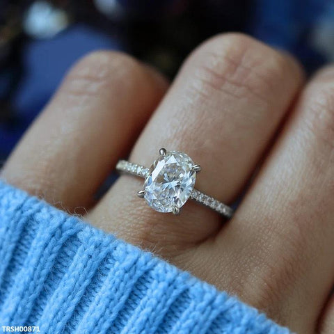TRSH00871 CSH Round Stone Ring - TRSH