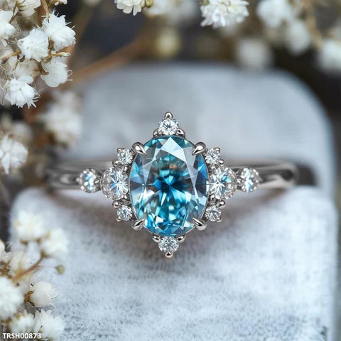TRSH00873 CSH Oval Stone Ring - TRSH