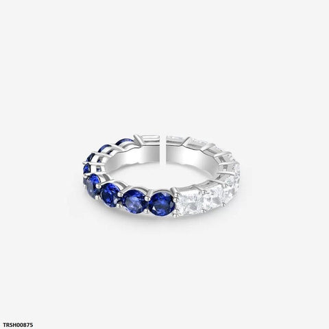 TRSH00875 GWH Round Square Stone Adjustable Ring - TRSH