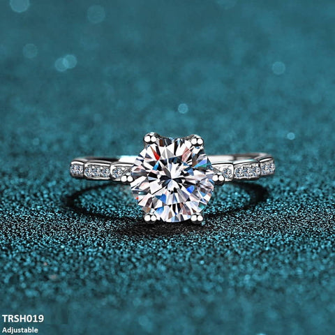 Enhance your style with the TRSH019 ZFQ Round Tapered Ring Adjustable - TRSH. This fashion accessory from TJ Wholesale Pakistan adds a touch of elegance to any outfit. Crafted from high-quality materials, this adjustable ring is a must-have for any fashion-forward individual. Elevate your look with this stunning piece of artificial jewelry.