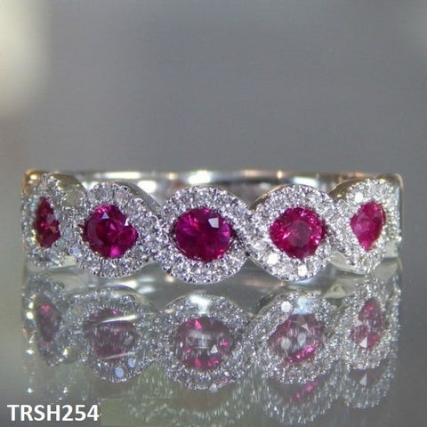 TRSH254 CSH Tear Braid Ring (Challa) - TRSH