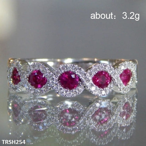 TRSH254 CSH Tear Braid Ring (Challa) - TRSH
