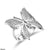 TRSH374 YLE Butterfly Ring Adjustable - TRSH