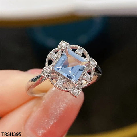 TRSH395 CJD Square Eye Ring Adjustable - TRSH