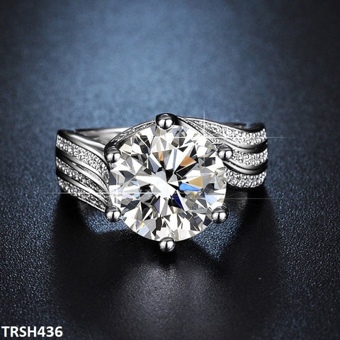 TRSH436 ZFQ Imp Cocktail Adjustable Ring - TRSH