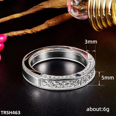 TRSH463 CSH Imp Circle Layered Ring - TRSH