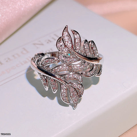 TRSH555 KYC Double Leaf Ring - TRSH