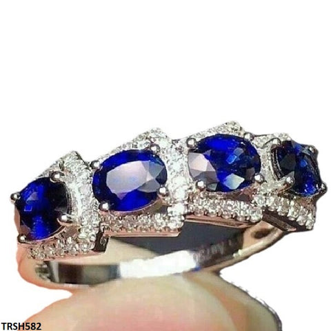 TRSH582 CSH Imp Oval Layered Ring - TRSH