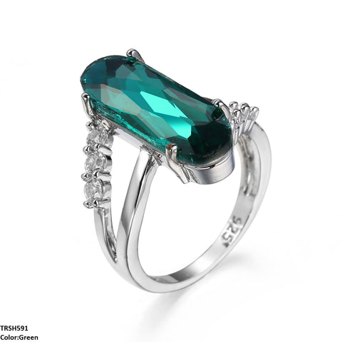 TRSH591 YLE Spinel Three Layer Ring  - TRSH