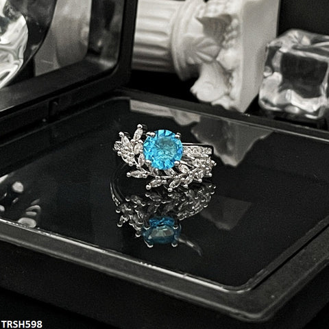 TRSH598 SJS Leaf Ring Adjustable - TRSH