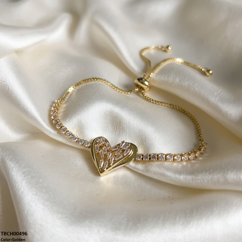 TBCH00496 DNG Heart Bracelet Adjustable - TBCH
