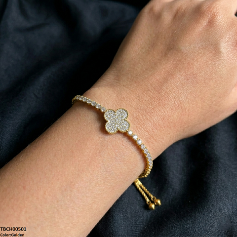 TBCH00501 DNG Flower Bracelet Adjustable - TBCH