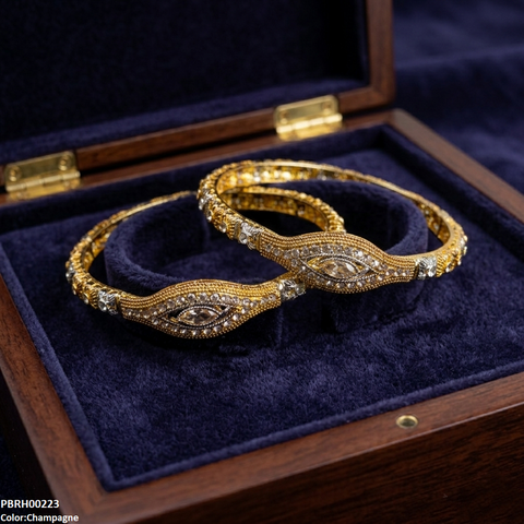 PBRH00223 MZM Marquise Stone Bracelet - PBRH