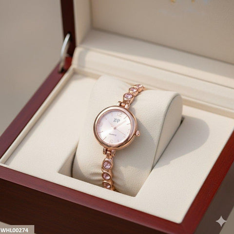 WHL00274 ZWA Rosy Glamour Dial Watch - WHL