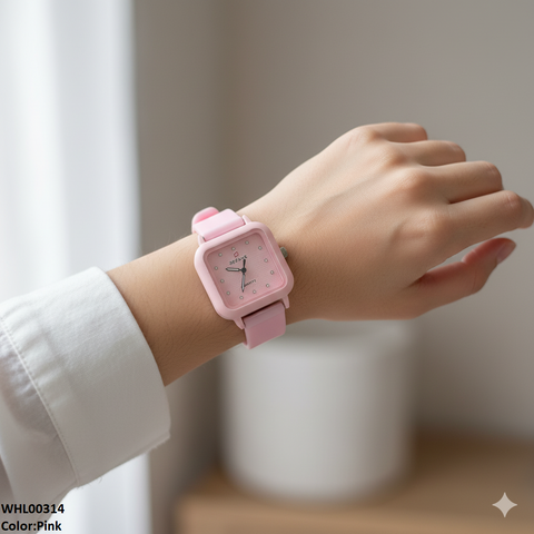 WHL00314 ZWA Square Stone Dial Watch - WHL