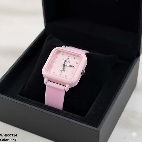 WHL00314 ZWA Square Stone Dial Watch - WHL