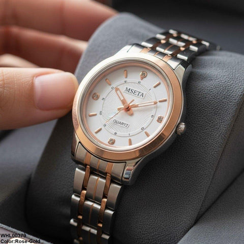 WHL00379 IWA Round Stone Dial Women's Watch - WHL
