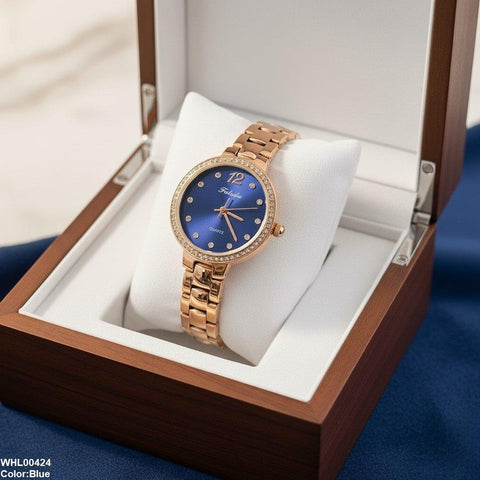 WHL00424 IWA Round Stone Dial Women's Watch - WHL