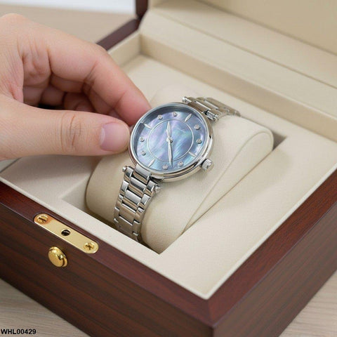 WHL00429 IWA Round Stone Dial Women's Watch - WHL
