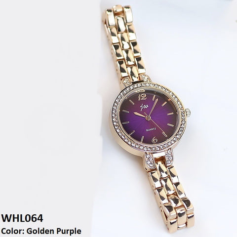 WHL064 CZH Imp Round Chain Watch - WHL