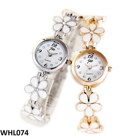 WHL074 CZH Flower Layered Watch - WHL