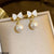 CEDH166 SYB Pearl Drop Earrings Pair