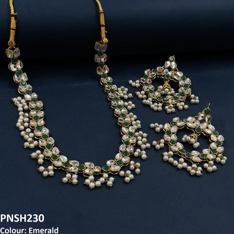 PNSH230 FRN Tear Necklace Set - PNSH