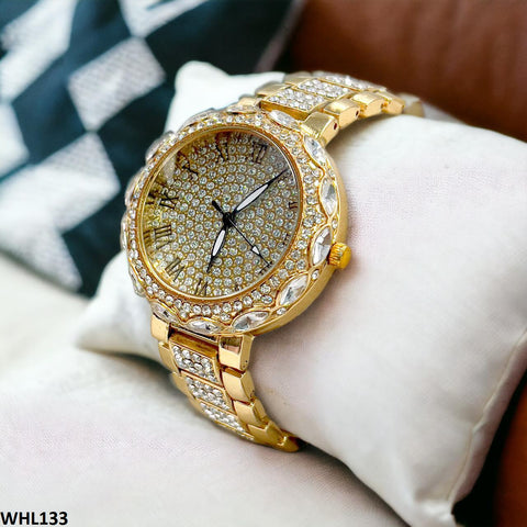 WHL133 WUT Marquise Border Bracelet Watch - WHL